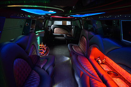 neon limo lights