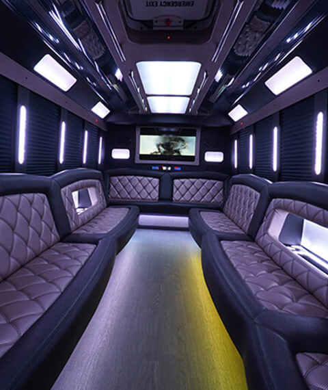 limo bus lounge